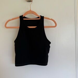 Vuori Elevation Pylo Tank in Black Heather XS